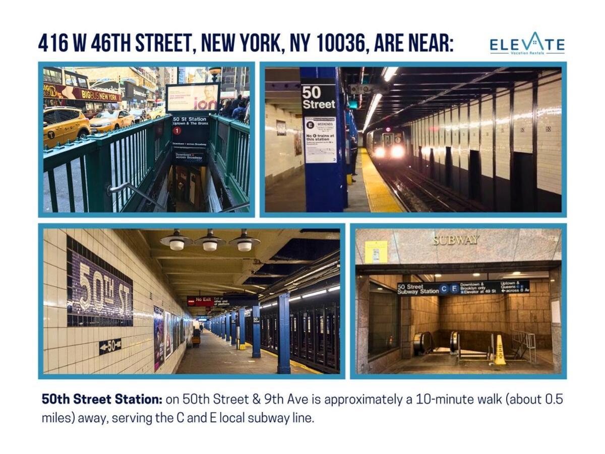 Great Studio Location In Times Square Near Subway Нью-Йорк Екстер'єр фото