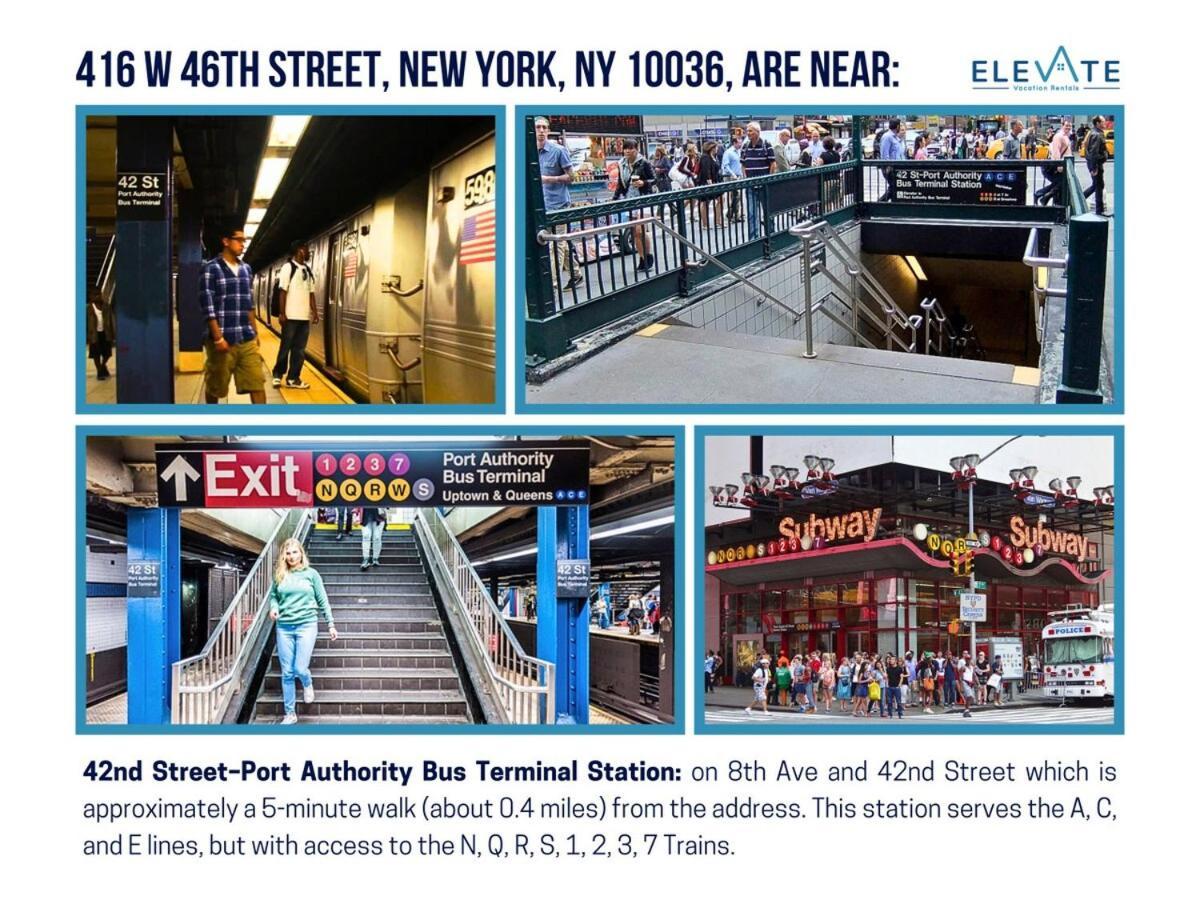 Great Studio Location In Times Square Near Subway Нью-Йорк Екстер'єр фото